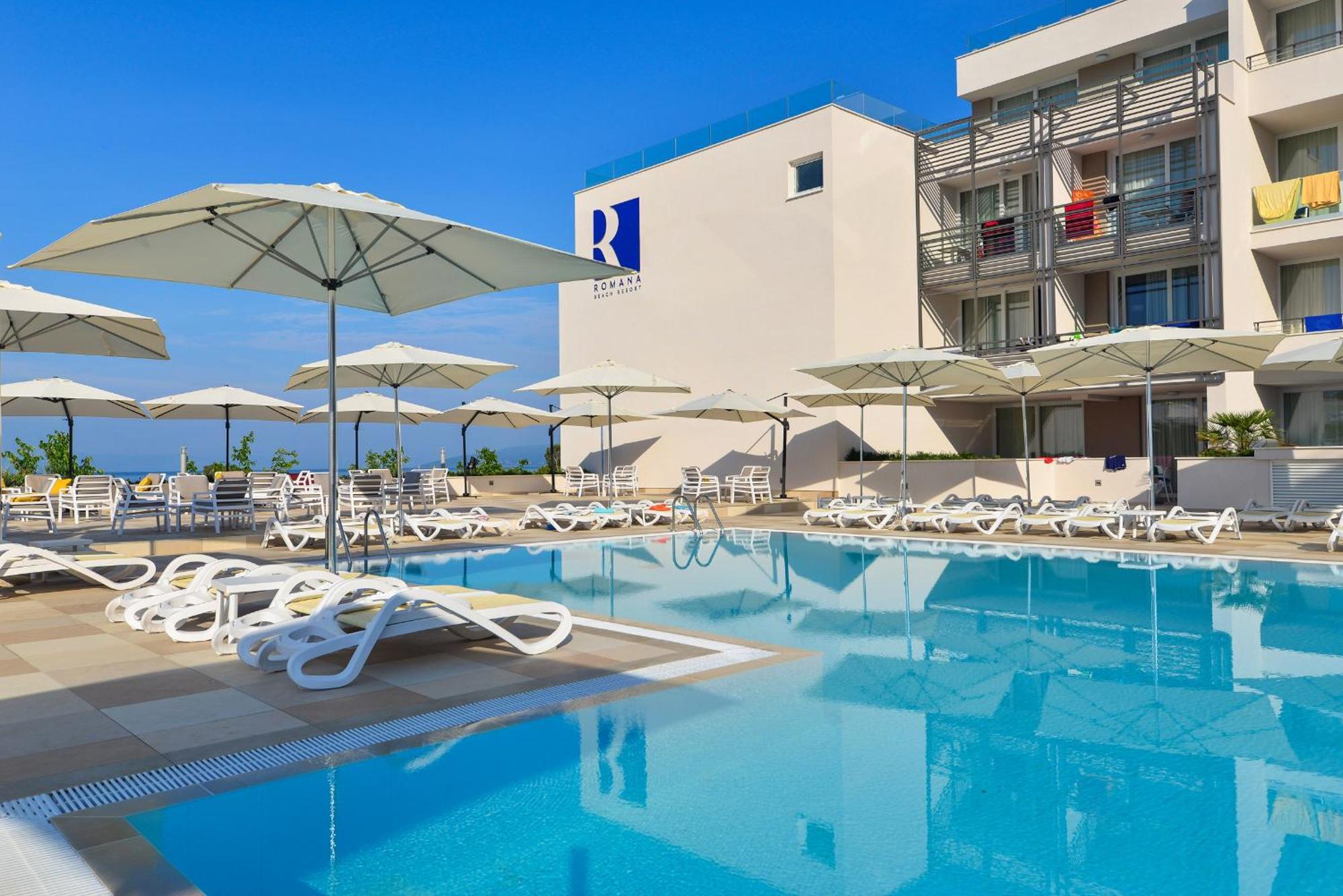 Romana Beach Resort Makarska Exterior foto