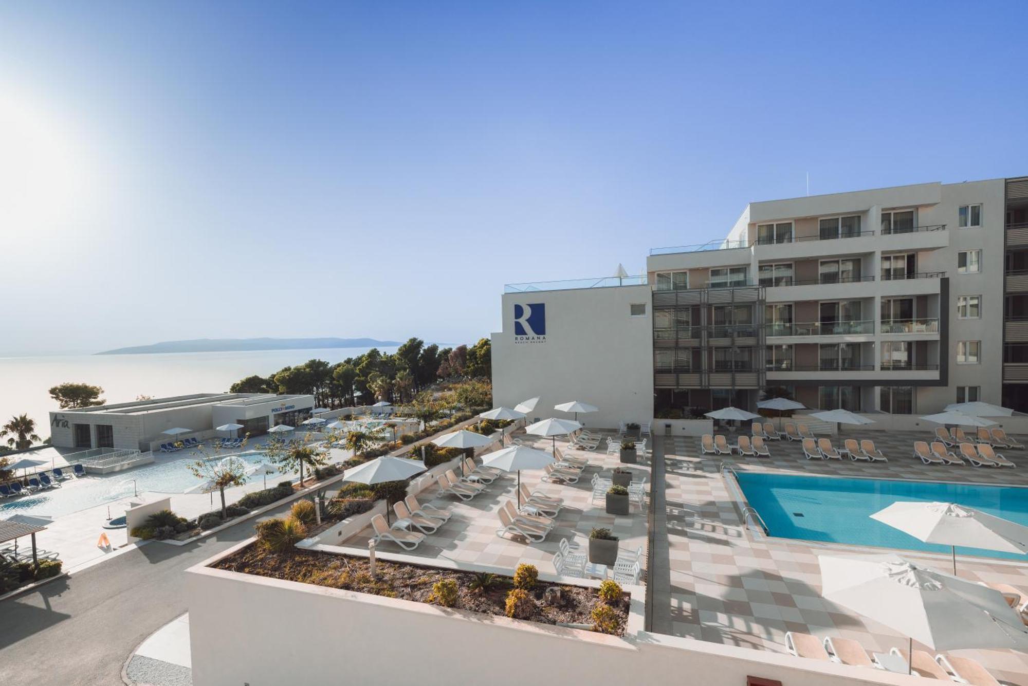 Romana Beach Resort Makarska Exterior foto